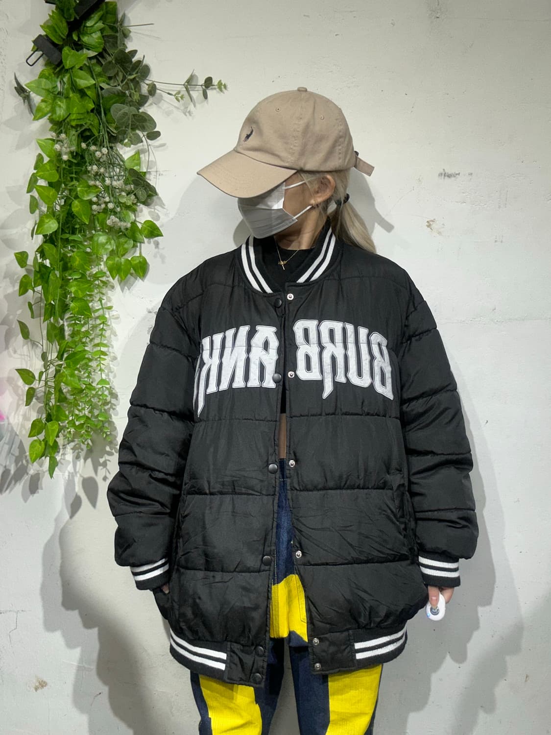 일본 빈티지 블랙 올드스쿨 점퍼 파카 자켓 L 상품이미지2