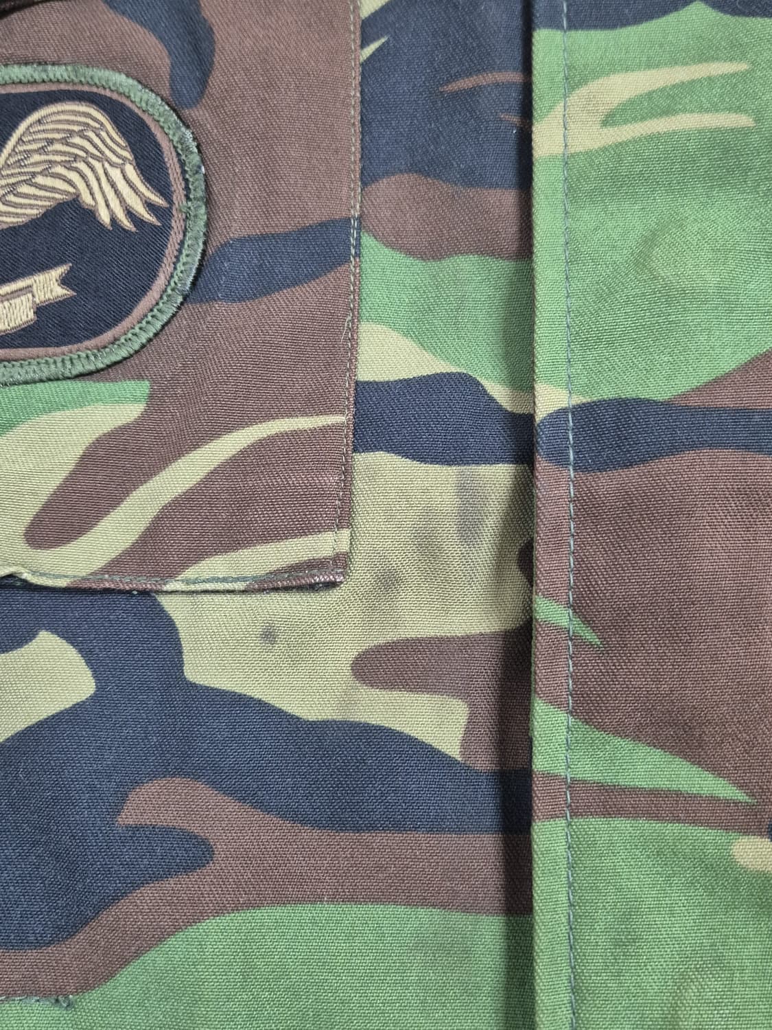 육군 구형 201특공여단 일병 후기형 야전상의 전투복 상의 자켓 (L) 상품이미지7