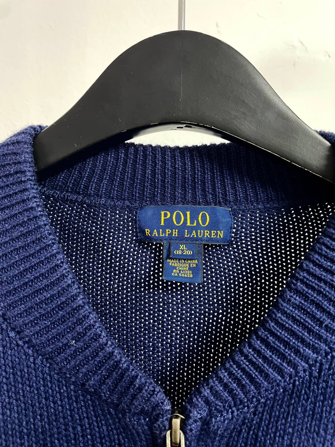 폴로 랄프로렌 보이즈 빅포니 니트집업 (on.62)   상품이미지5