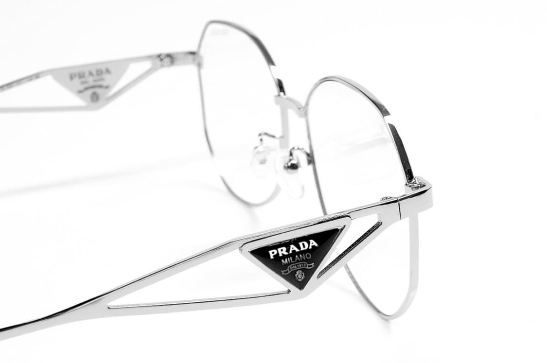 프라다 메탈 실버 안경 상품이미지3