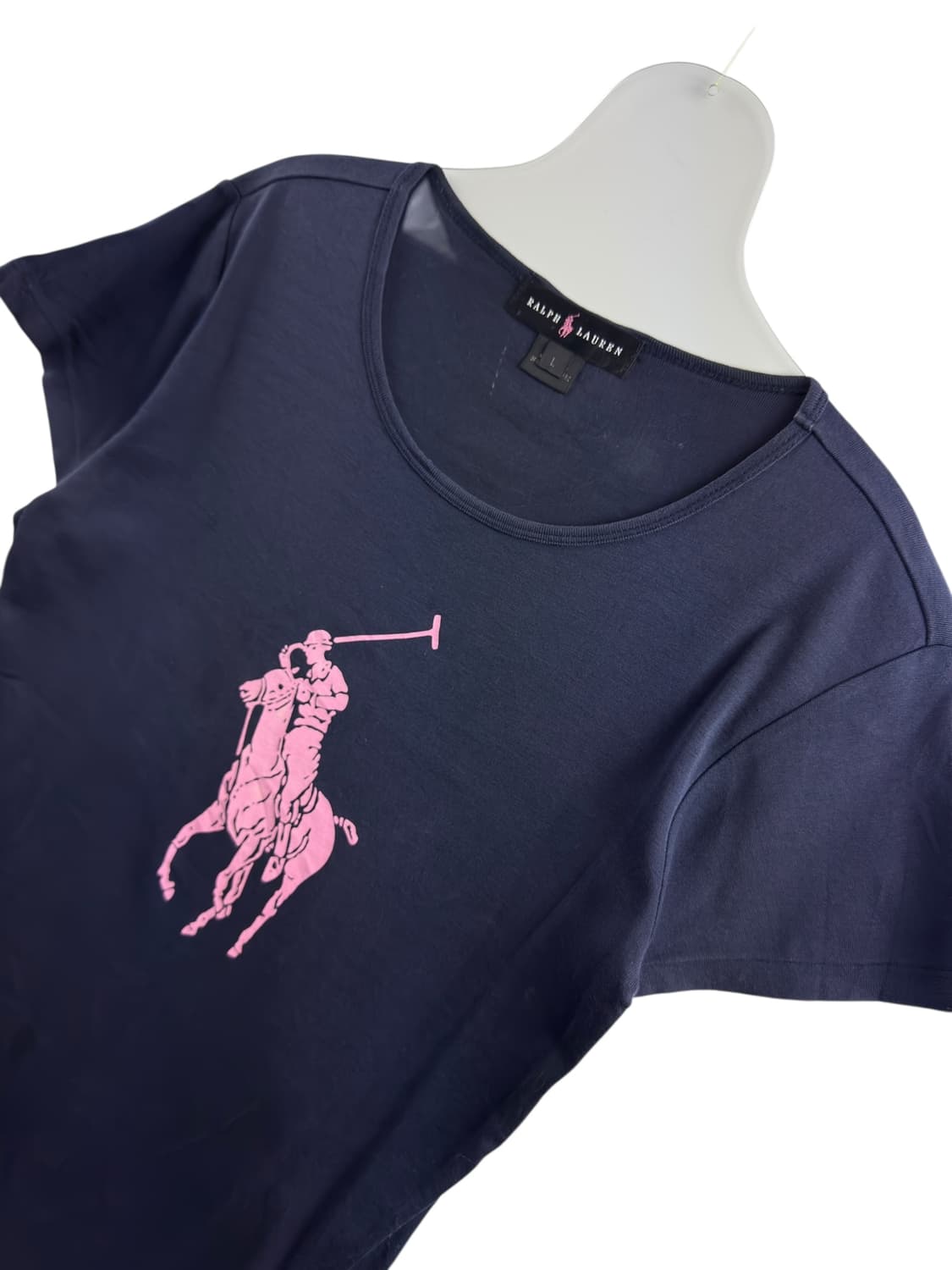폴로 빅포니 네이비핑크 딱붙슬리브1318 상품이미지3