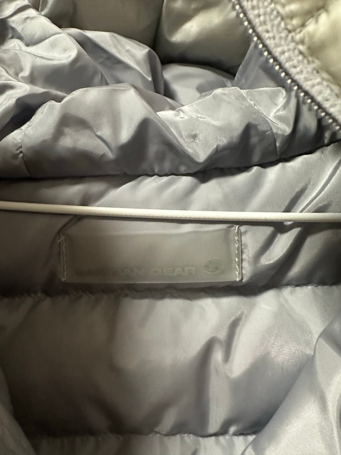 산산기어 서피스 푸퍼 자켓 경량패딩 그레이 24FW 상품이미지3