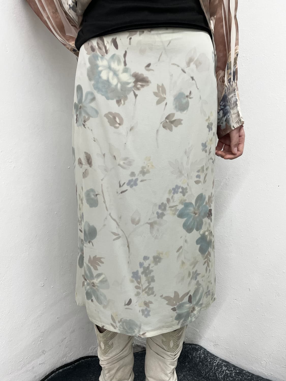 막스마라 페어리 실크 스커트 상품이미지4