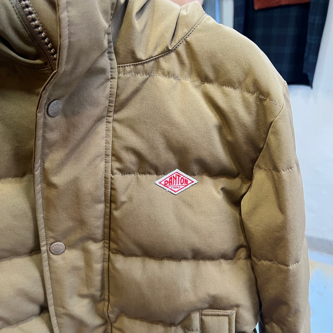 단톤 다운 자켓 상품이미지10