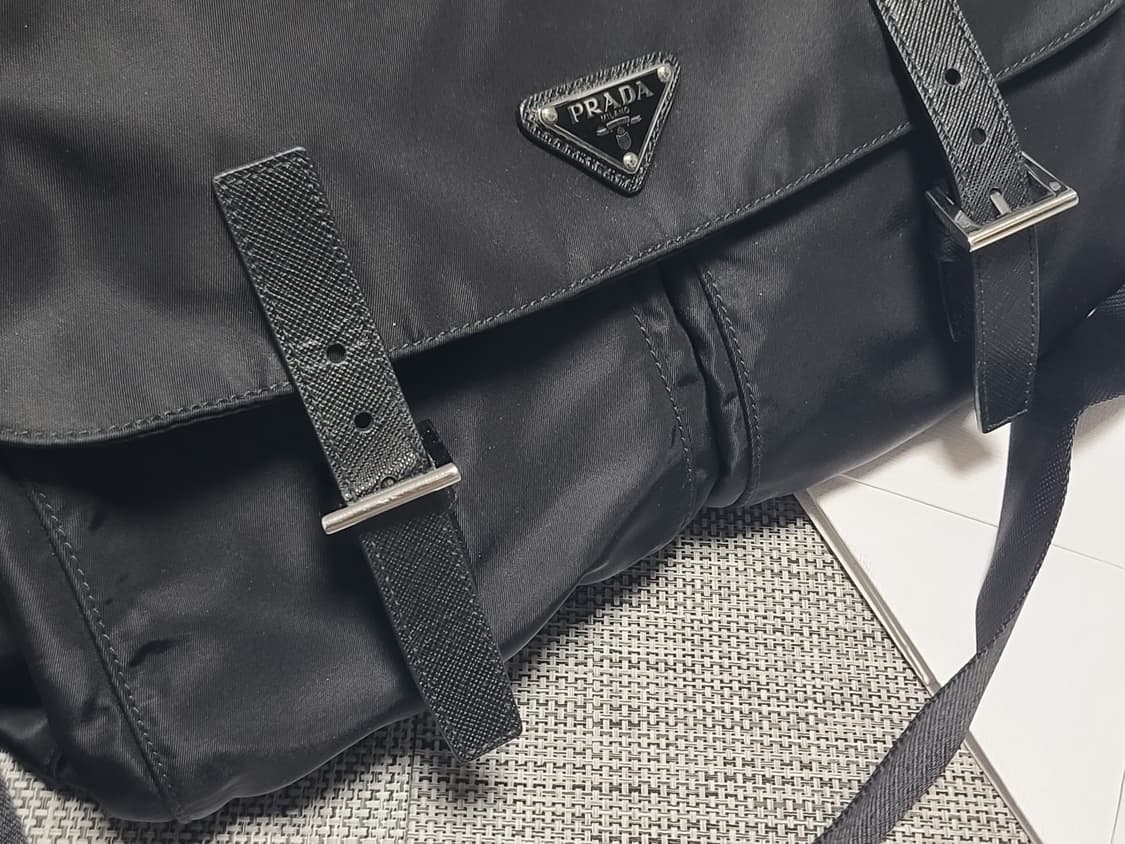 프라다 리나일론사피아노 투포켓 메신저백 크로스백 1bd738 숄더백 상품이미지3