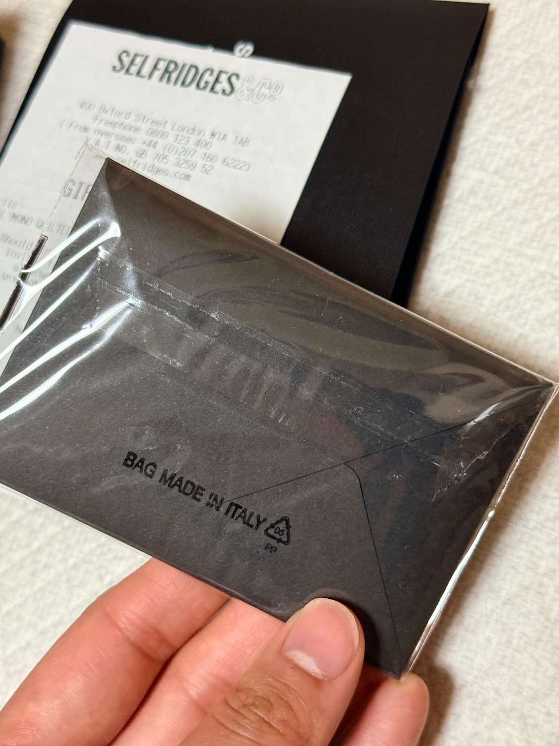 생로랑 모노그램 은장 블랙 카드지갑 풀박스 상품이미지6