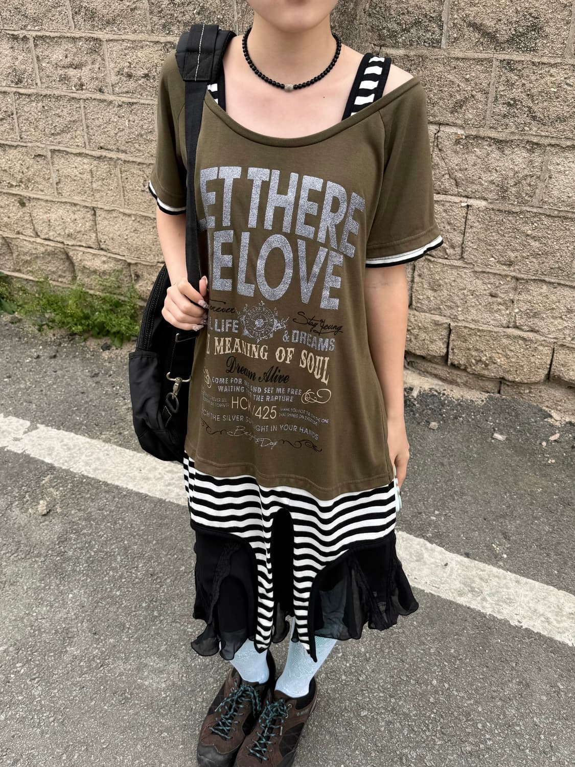 y2k 레이어드 상의 세트 상품이미지7