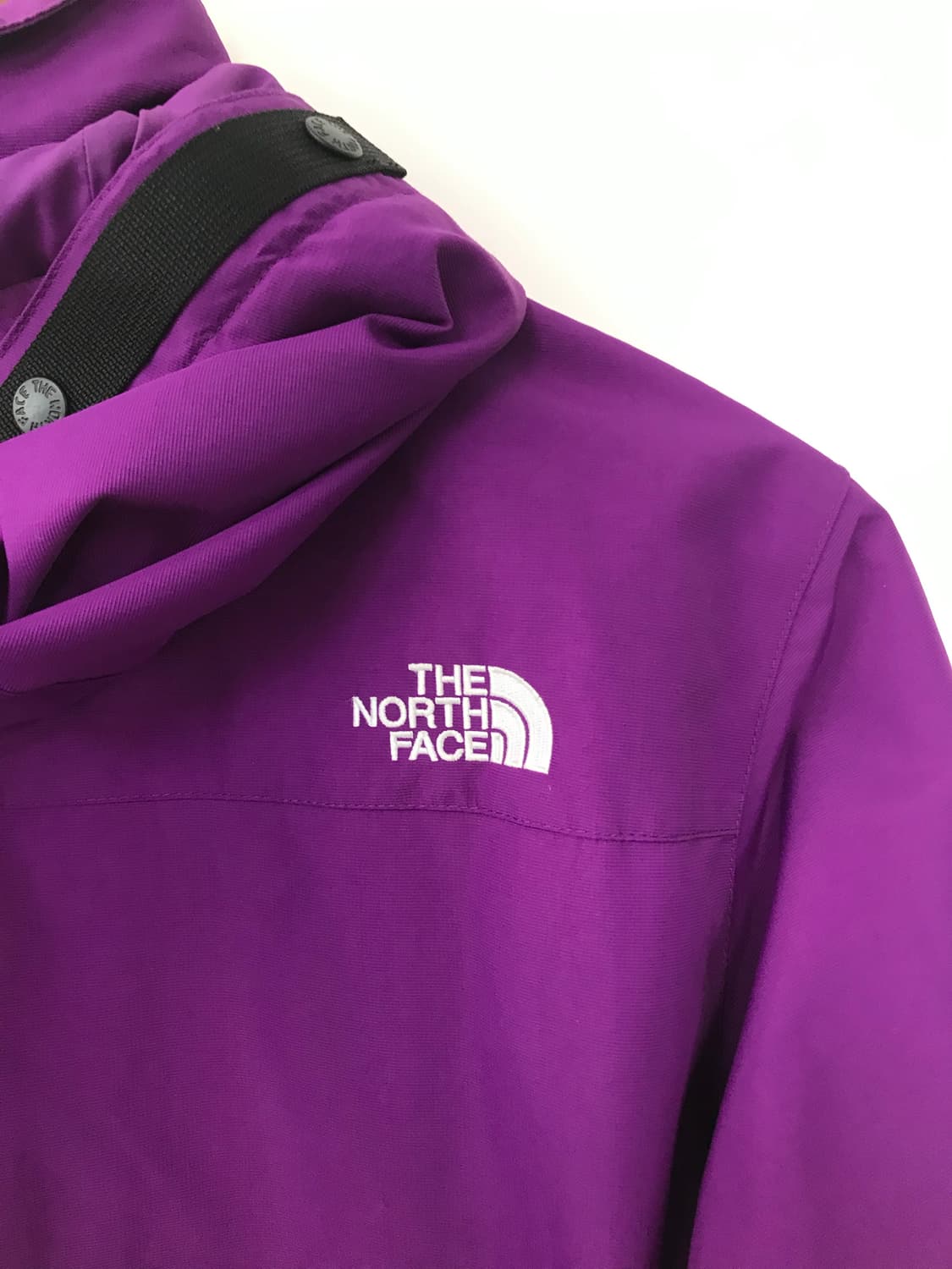 노스페이스 자수로고 퍼플 윈드 바람막이 자켓 상품이미지5
