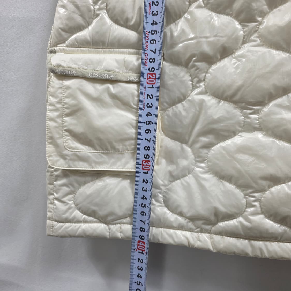 1067 데상트 골프 A라인 퀼팅 다운 스커트 상품이미지4