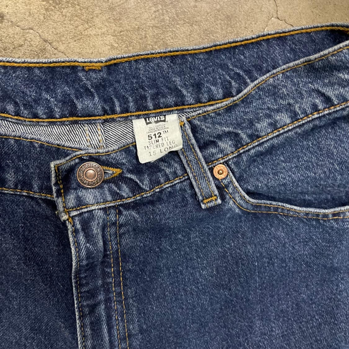 90s 리바이스 512 데님.반바지 상품이미지3
