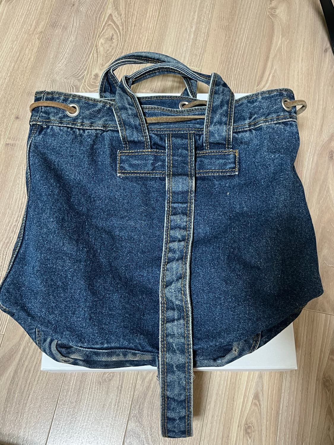 폴로 청 빈티지 숄더 토트백 상품이미지2