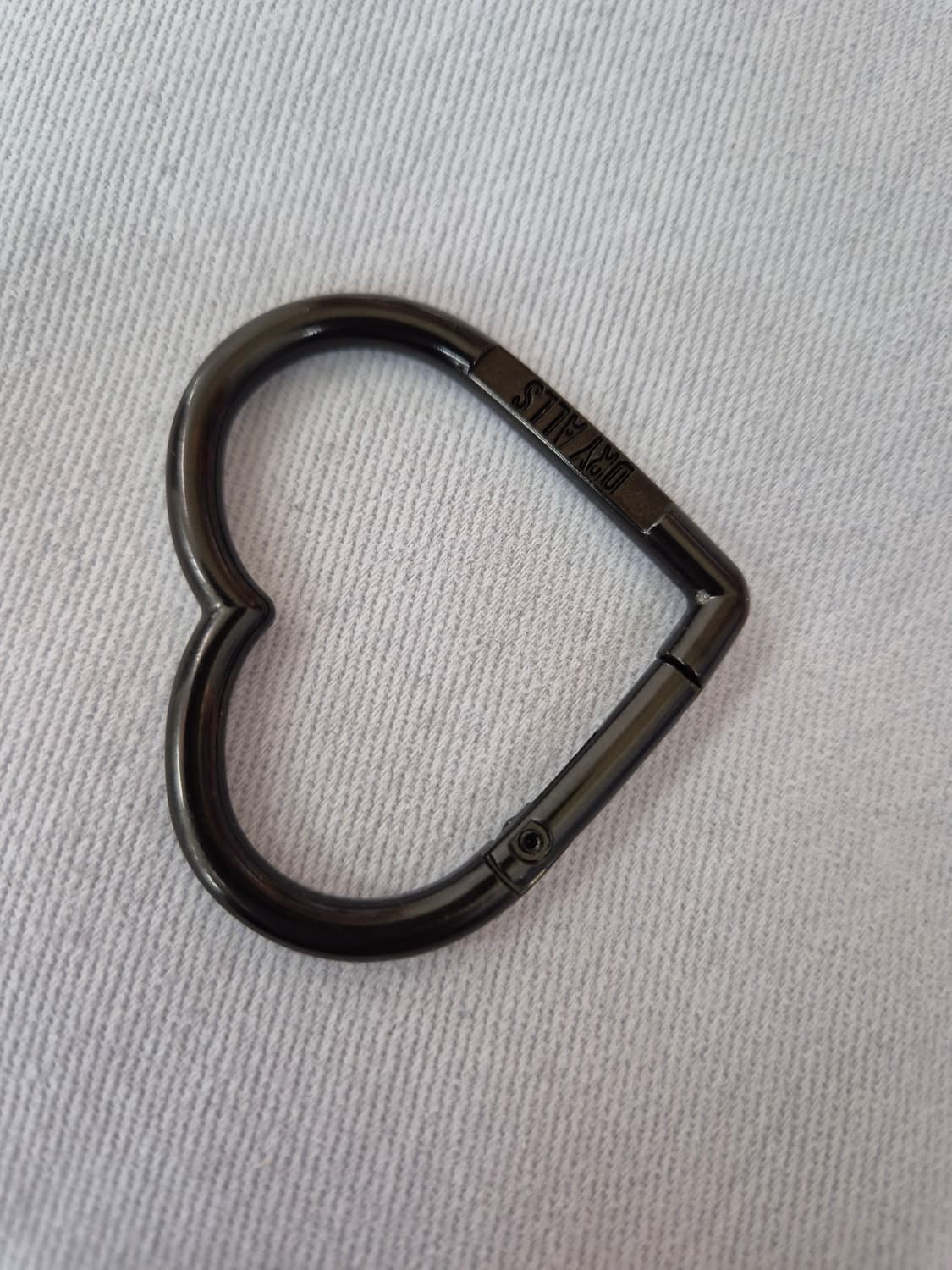 휴먼메이드 하트 키체인 블랙 상품이미지1