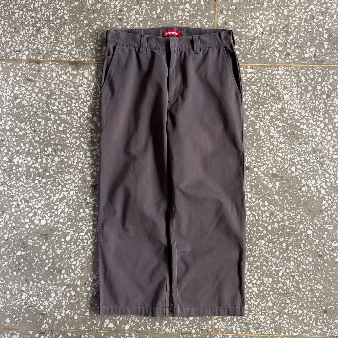 슈프림 워크 팬츠 스모크 컬러 상품이미지1