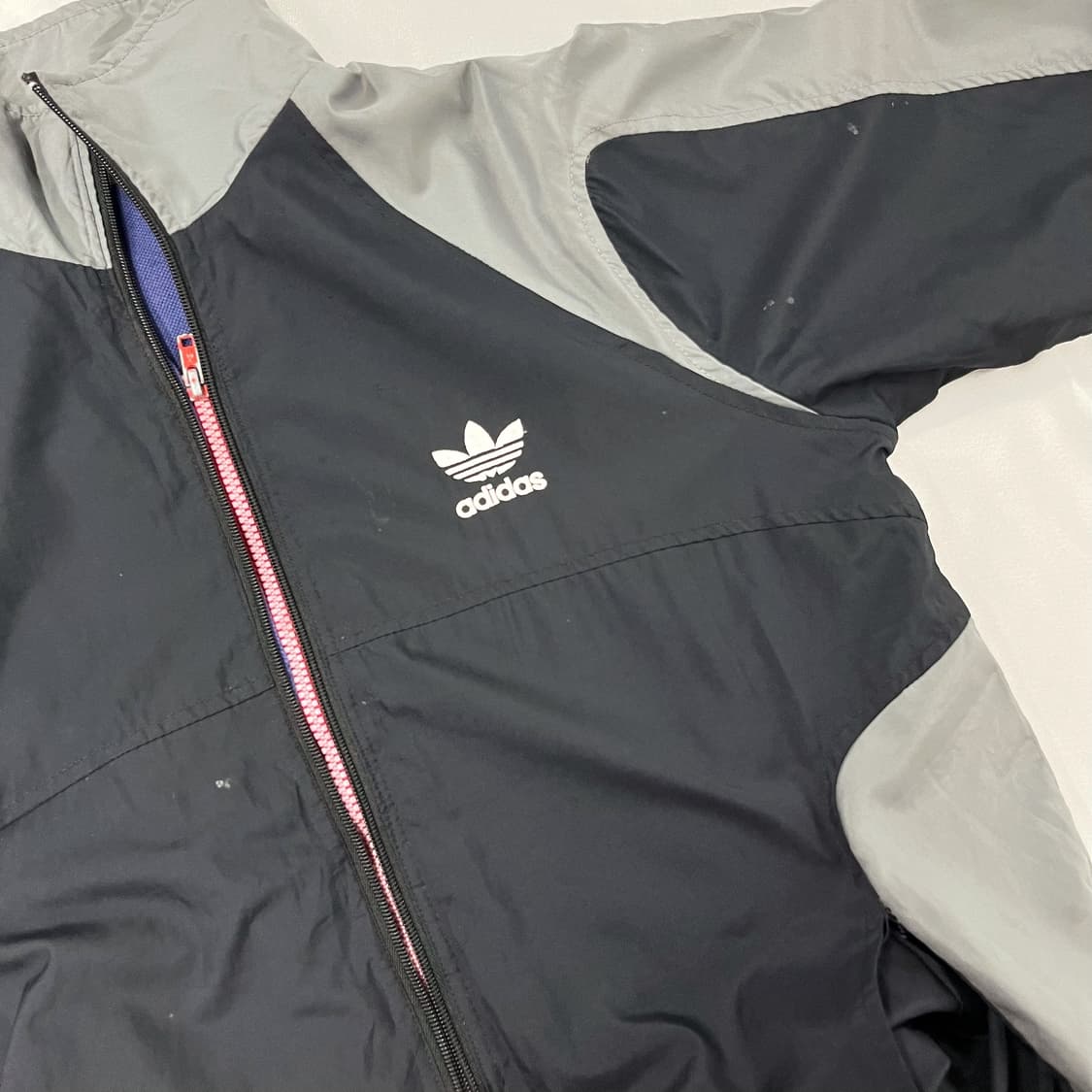 (M) 00s 아디다스 올드스쿨 바람막이 자켓 상품이미지4