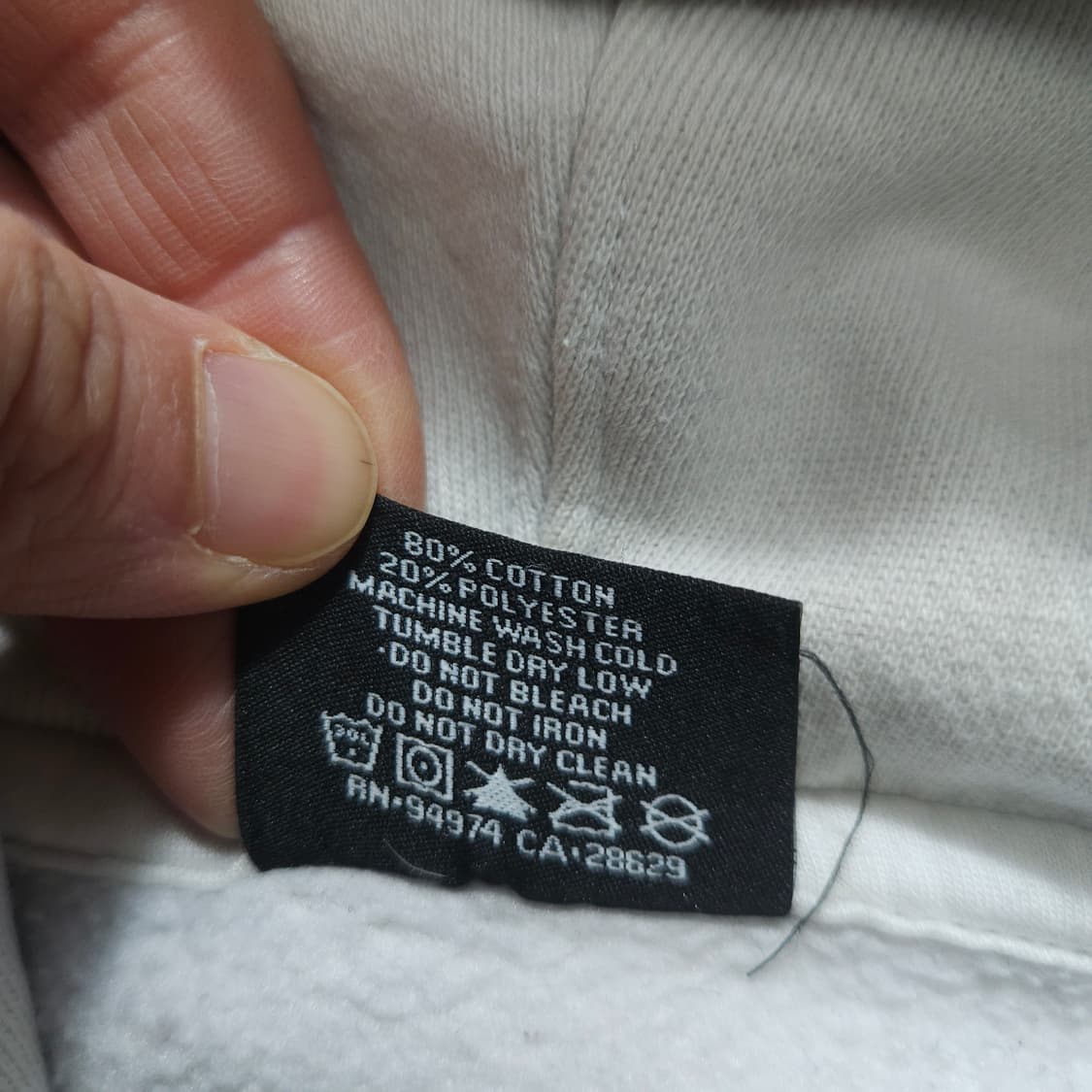 스투시 베이직 후드 집업 L 상품이미지6