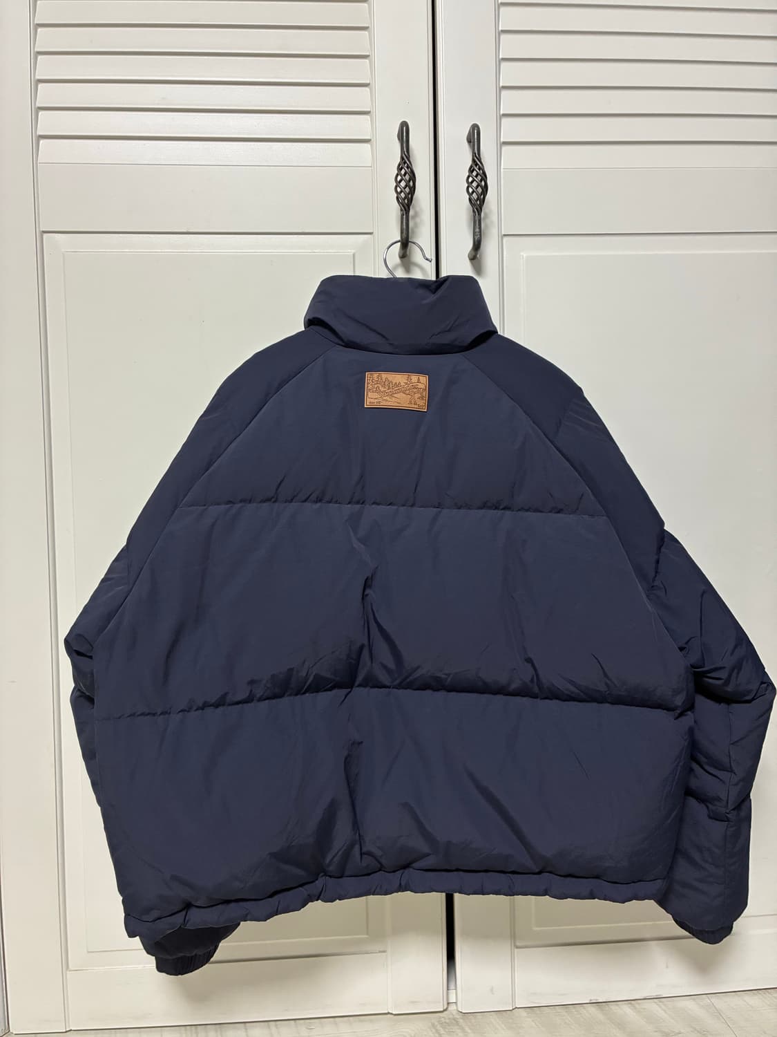 케즈 클래식 다운 패딩 네이비 상품이미지4