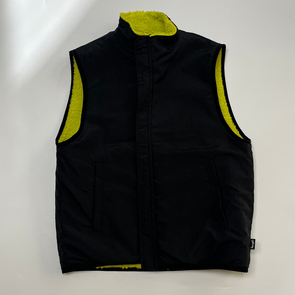 스투시 리버시블 쉐르파 베스트 L 상품이미지2