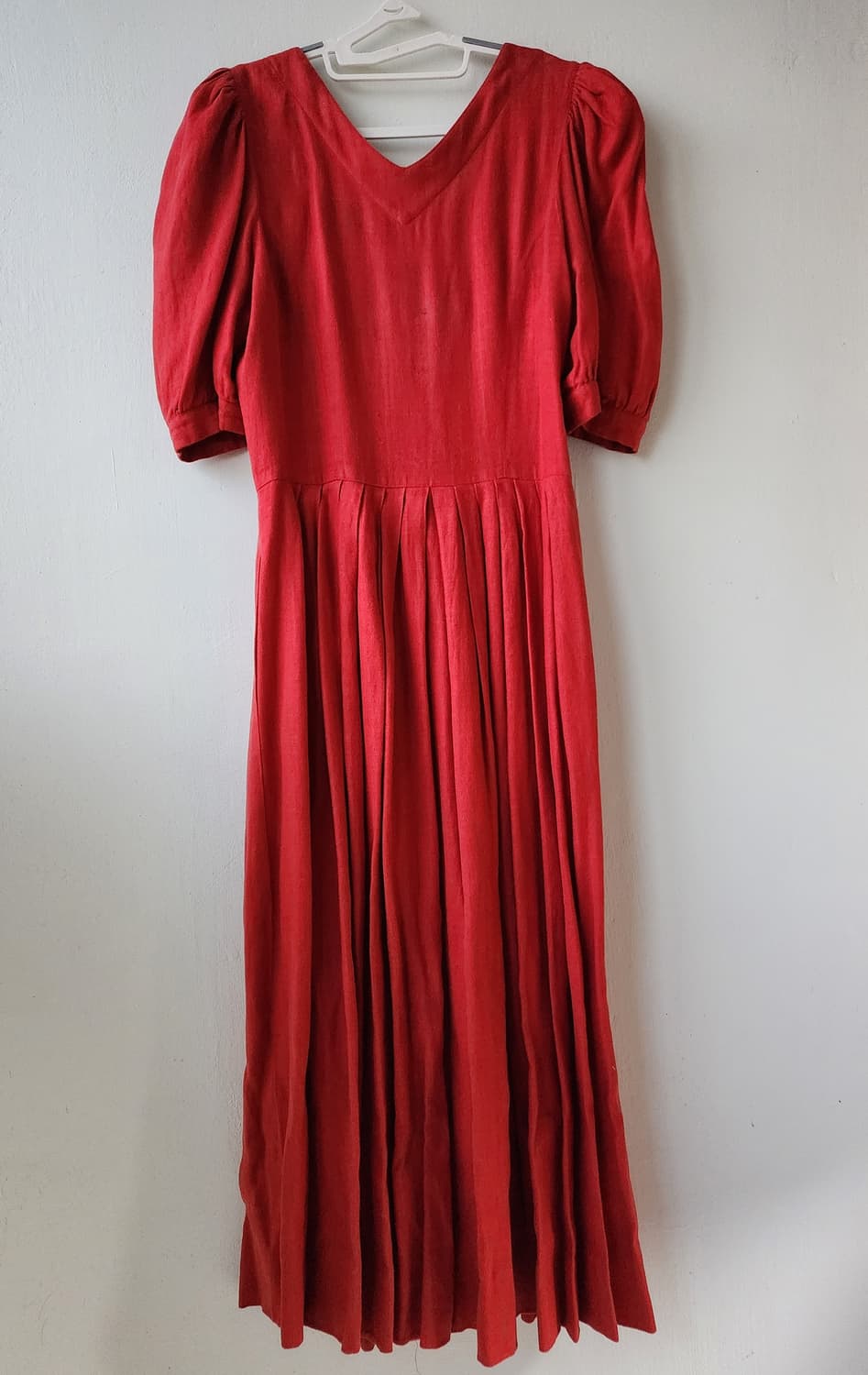 유럽 빈티지 린넨 원피스 상품이미지3