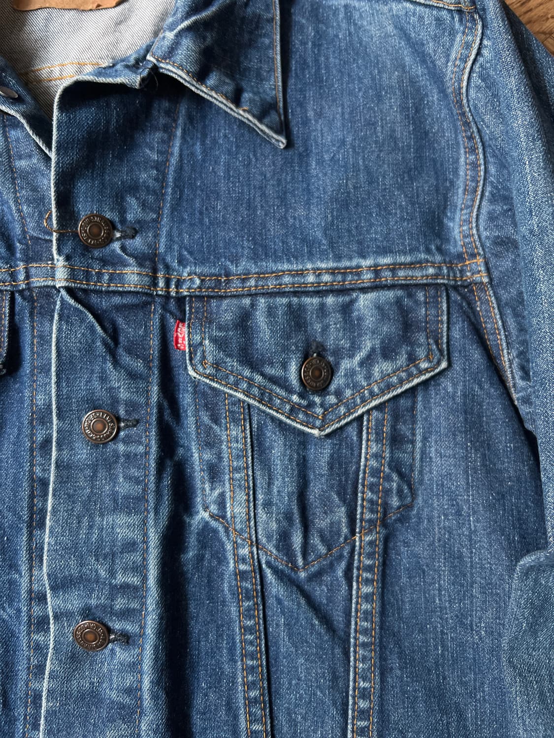 [M]80's 리바이스 Made in USA 3세대 트러커 자켓 상품이미지3