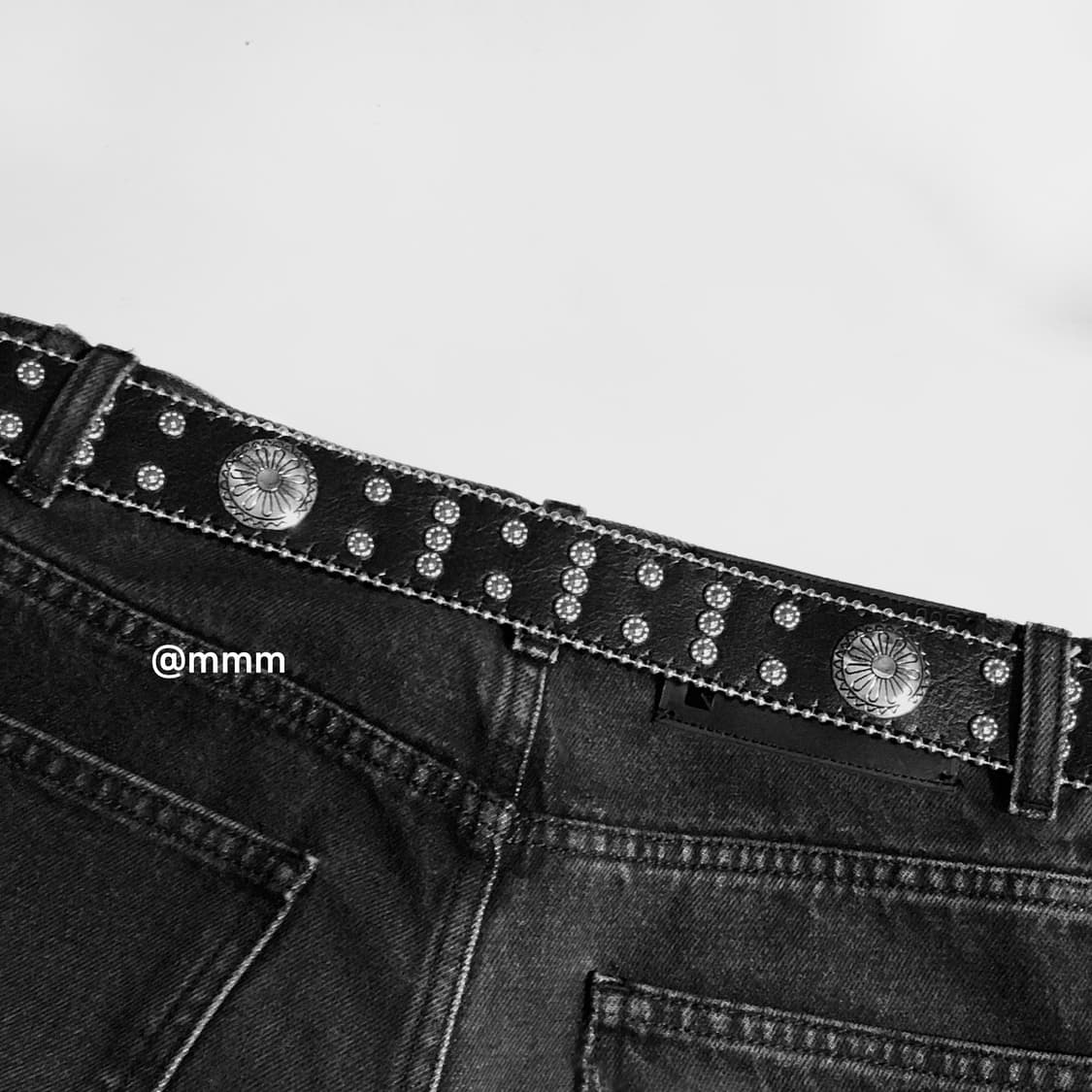 [Unisex] 웨스턴 스터드 찡 벨트 상품이미지3