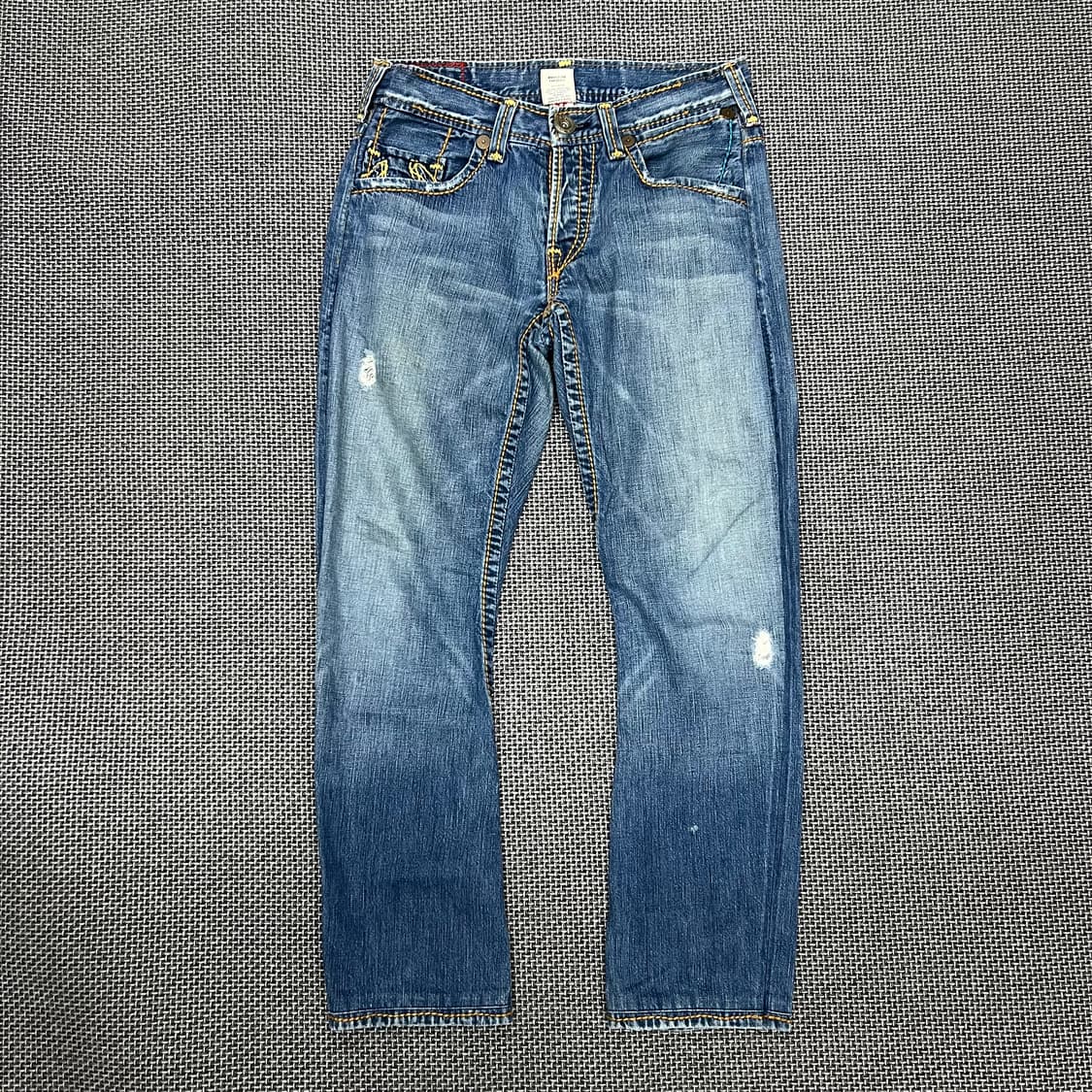 트루릴리전 빌리자이언트빅티 데님팬츠 상품이미지1