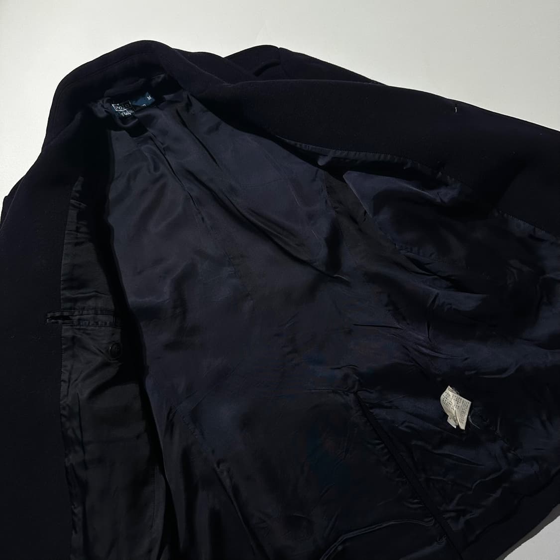 폴로 랄프로렌 울 더블 피코트 네이비 상품이미지7