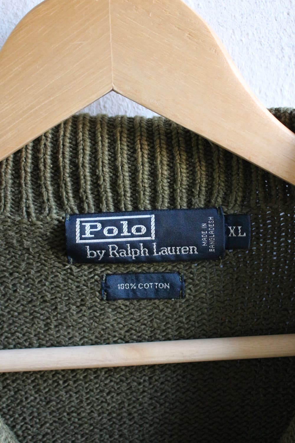 폴로 1/4 집 니트 상품이미지6