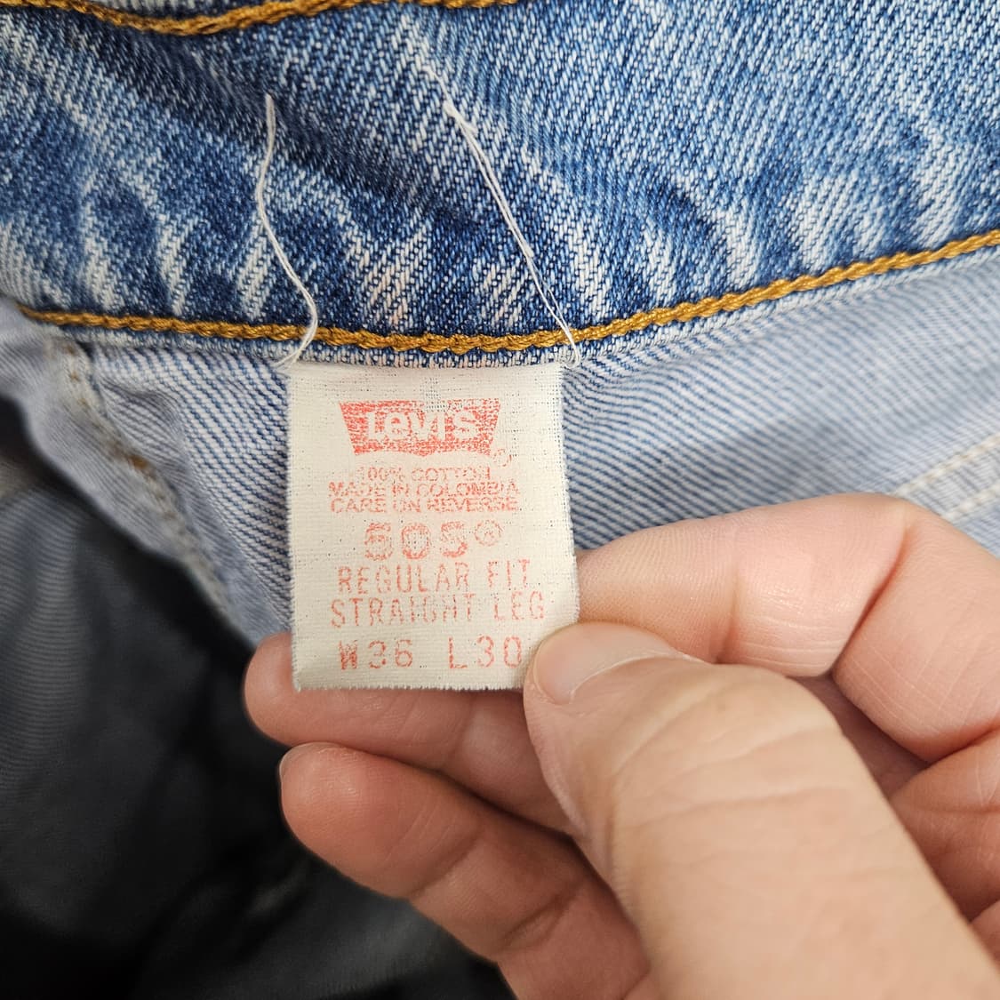90s 리바이스 505 데님 36 30 상품이미지8