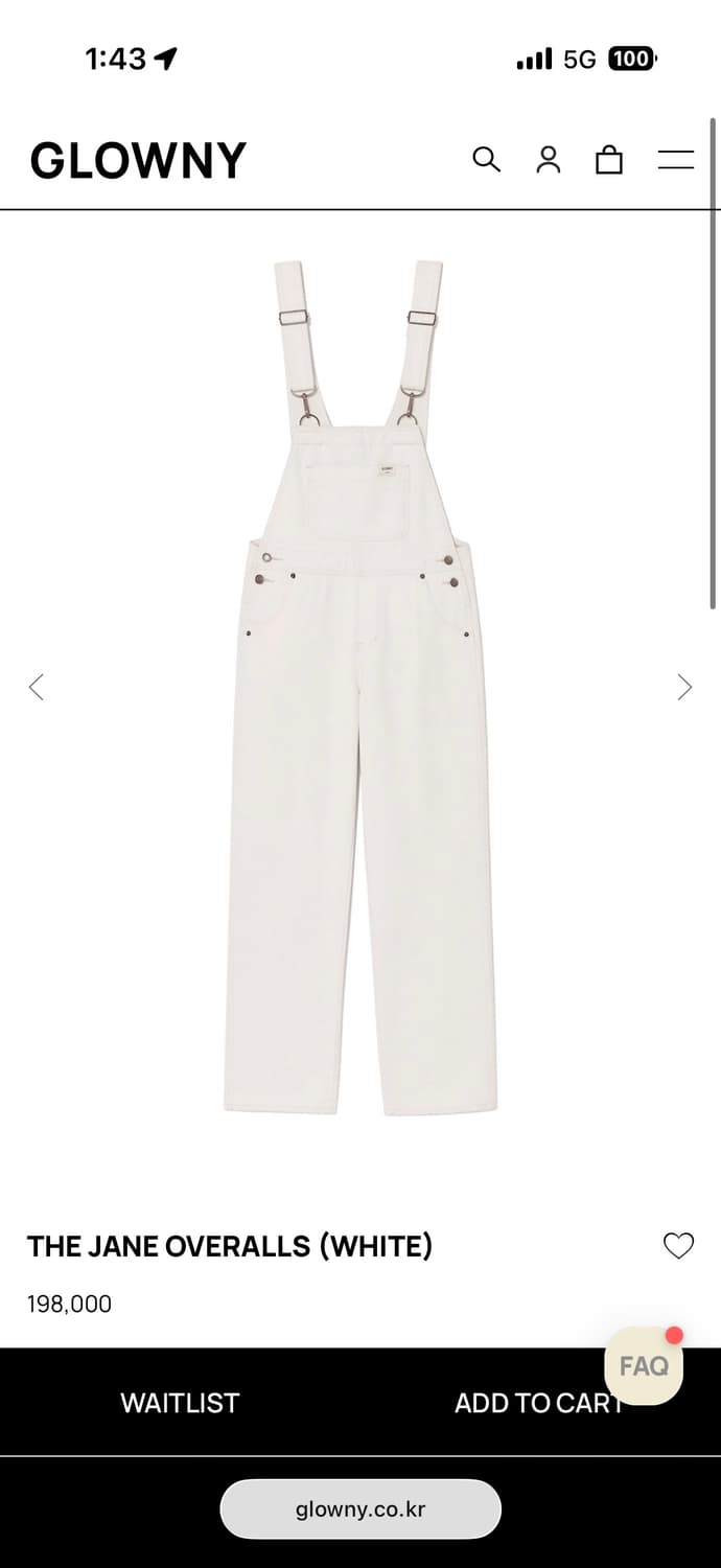 글로니 오버롤 THE JANE OVERALLS 상품이미지2