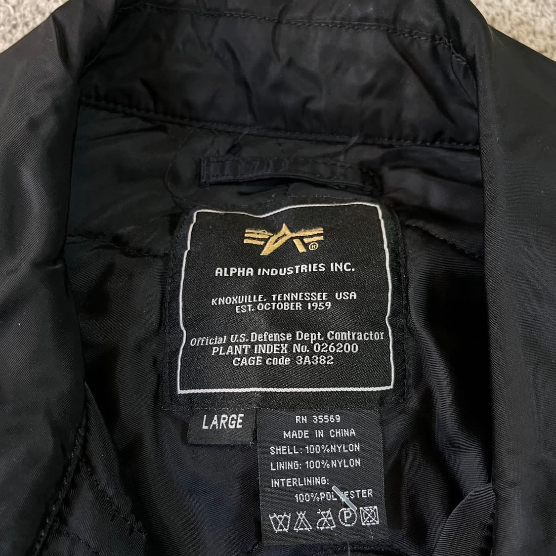 알파인더스트리 cwu 항공점퍼 상품이미지6