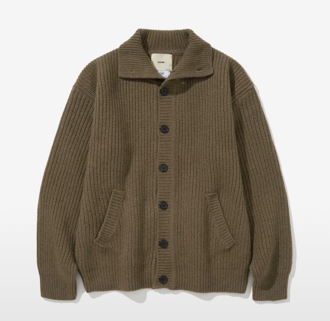 HERMANN HEAVY YAK WOOL COLLAR CARDIGAN 상품이미지1