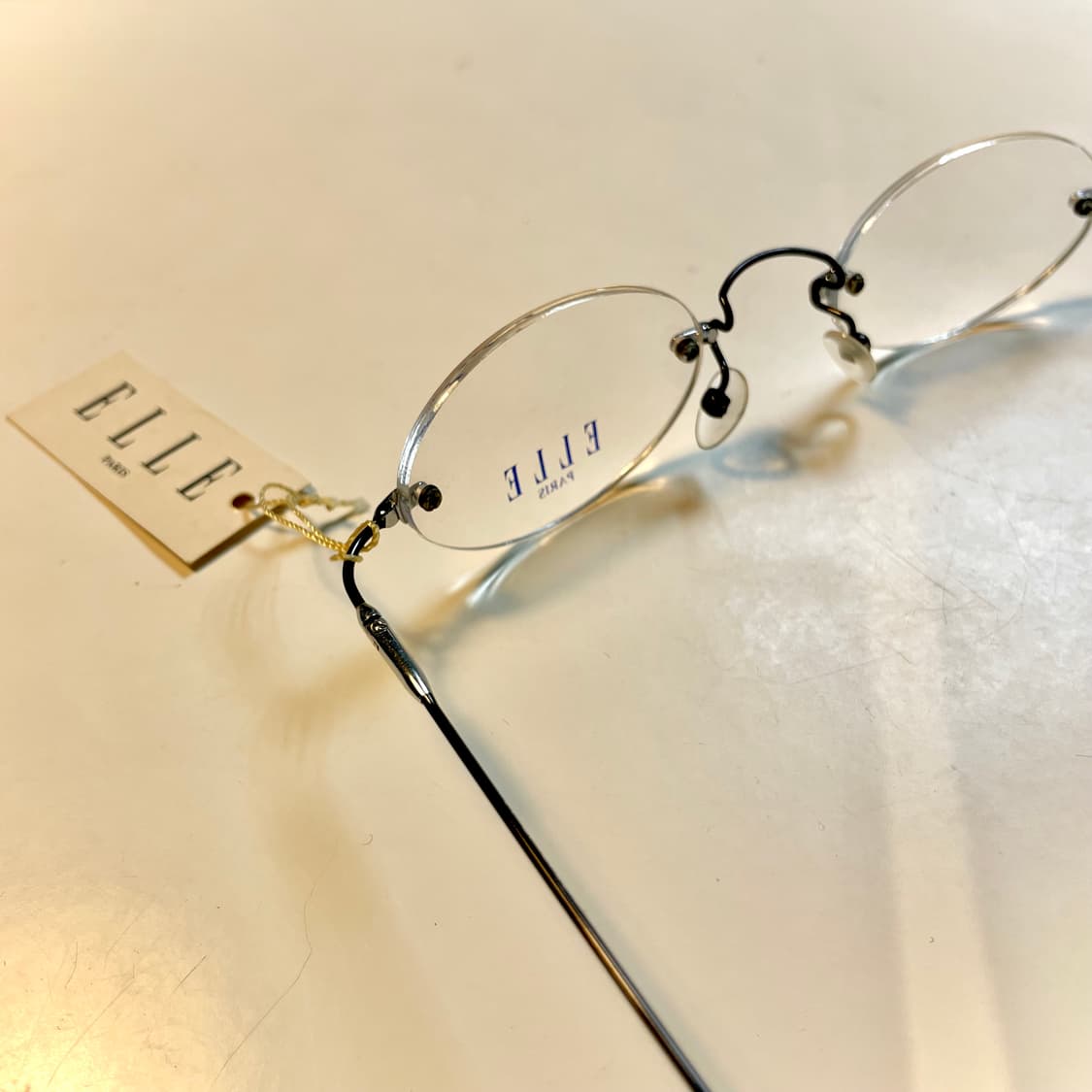 엘르 빈티지 무테 안경 상품이미지3