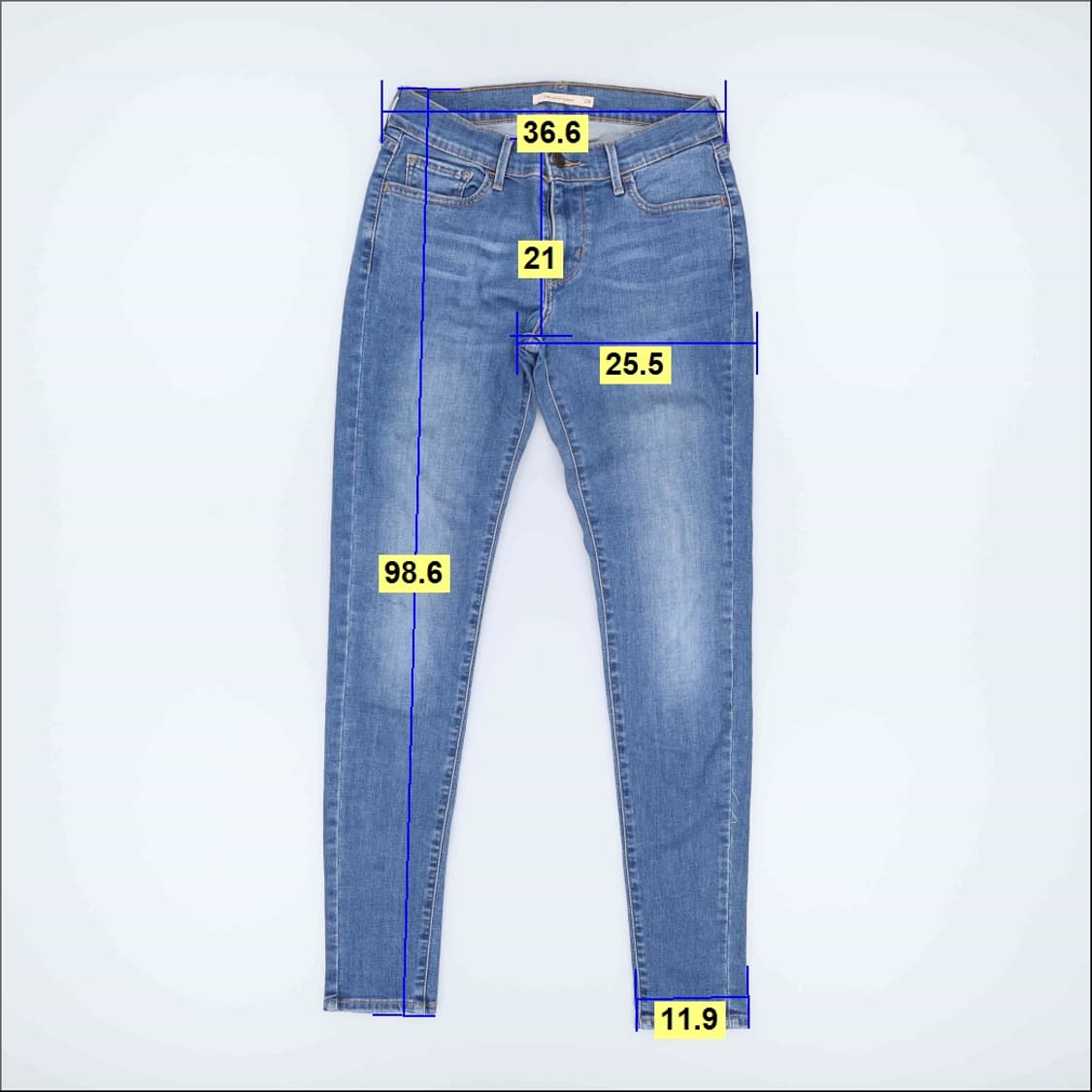 28 리바이스 여성 스키니진 데님팬츠 0310H1 상품이미지8