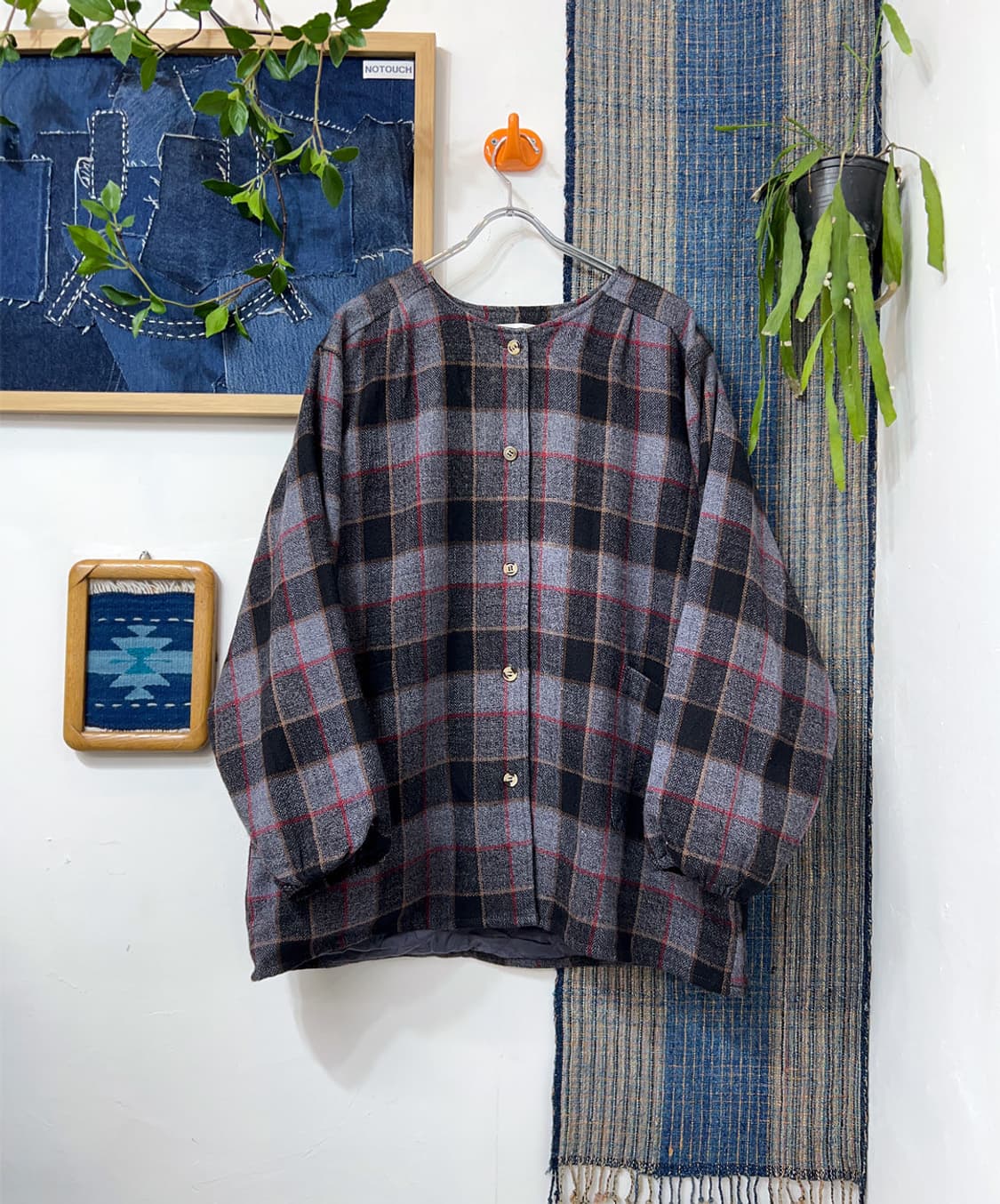 👧🏻SALONGE  Collarless Jacket 상품이미지1