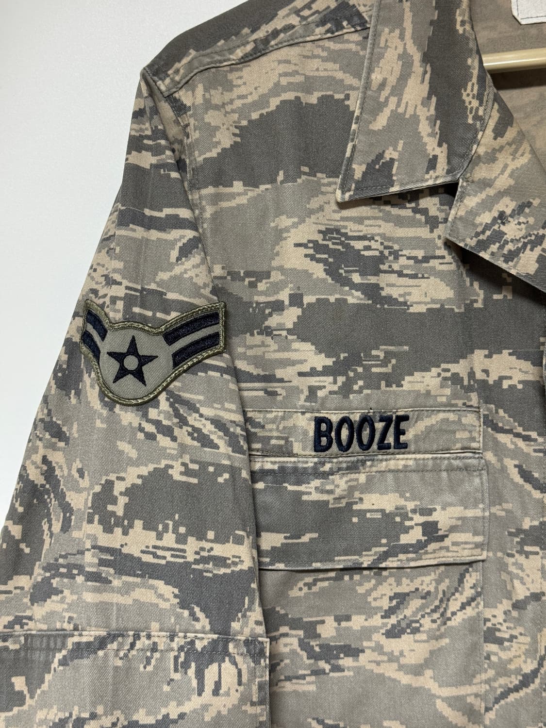 미공군 U.S. AIR FORCE 카모 군복 상의 105-110 상품이미지3