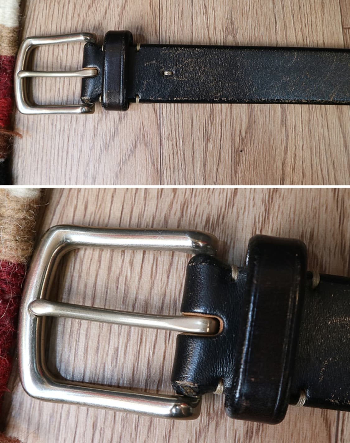 
튼튼한 소가죽 벨트 아메카지 32-36 상품이미지4