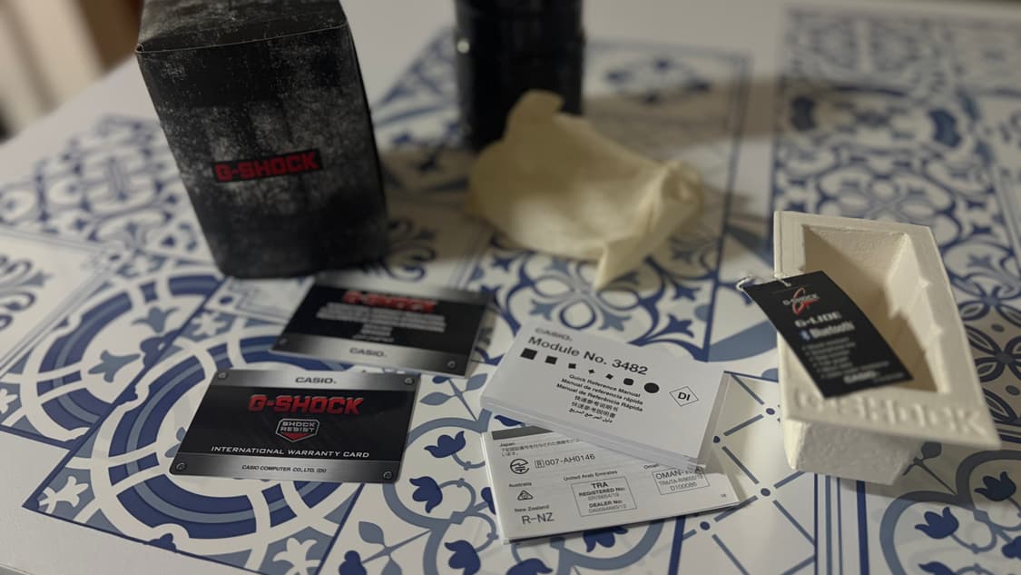 카시오 지샥 GBX-100-1DR 상품이미지2