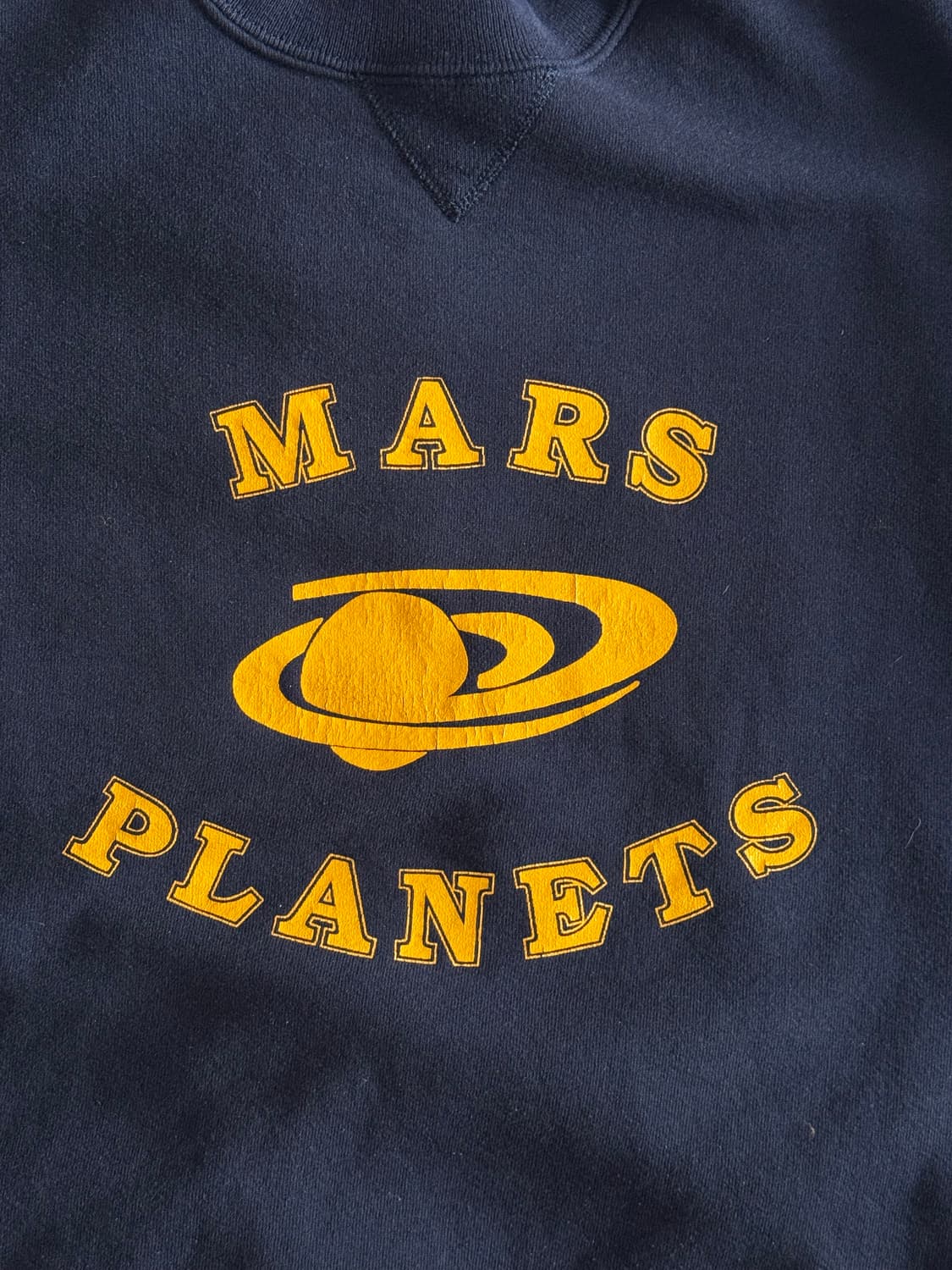 [XL] USA 90s 러셀 애슬레틱 맨투맨 스웻셔츠 네이비 상품이미지3