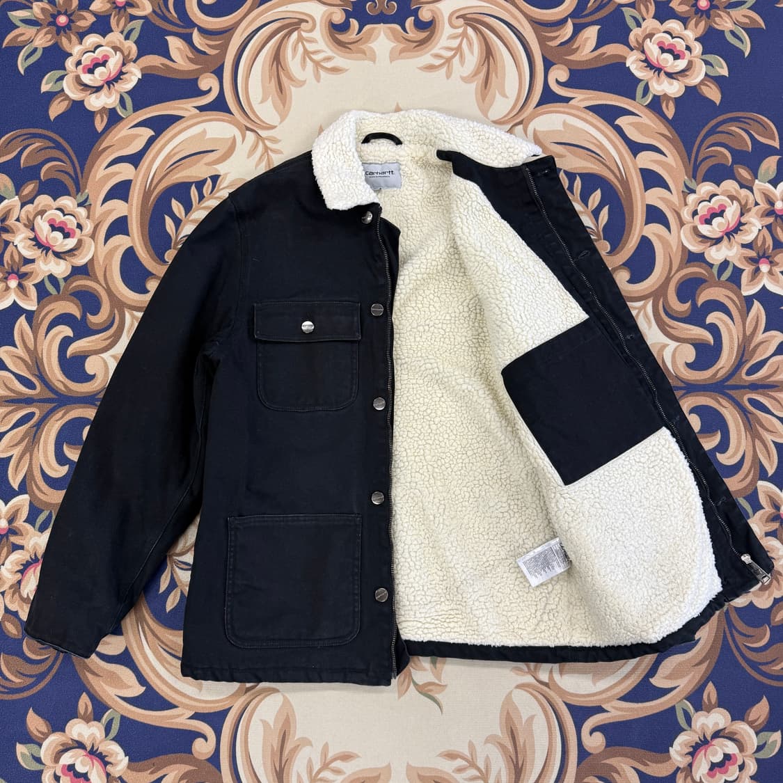 (S)칼하트 WIP 페어마운트 워크자켓(블랙) 상품이미지3