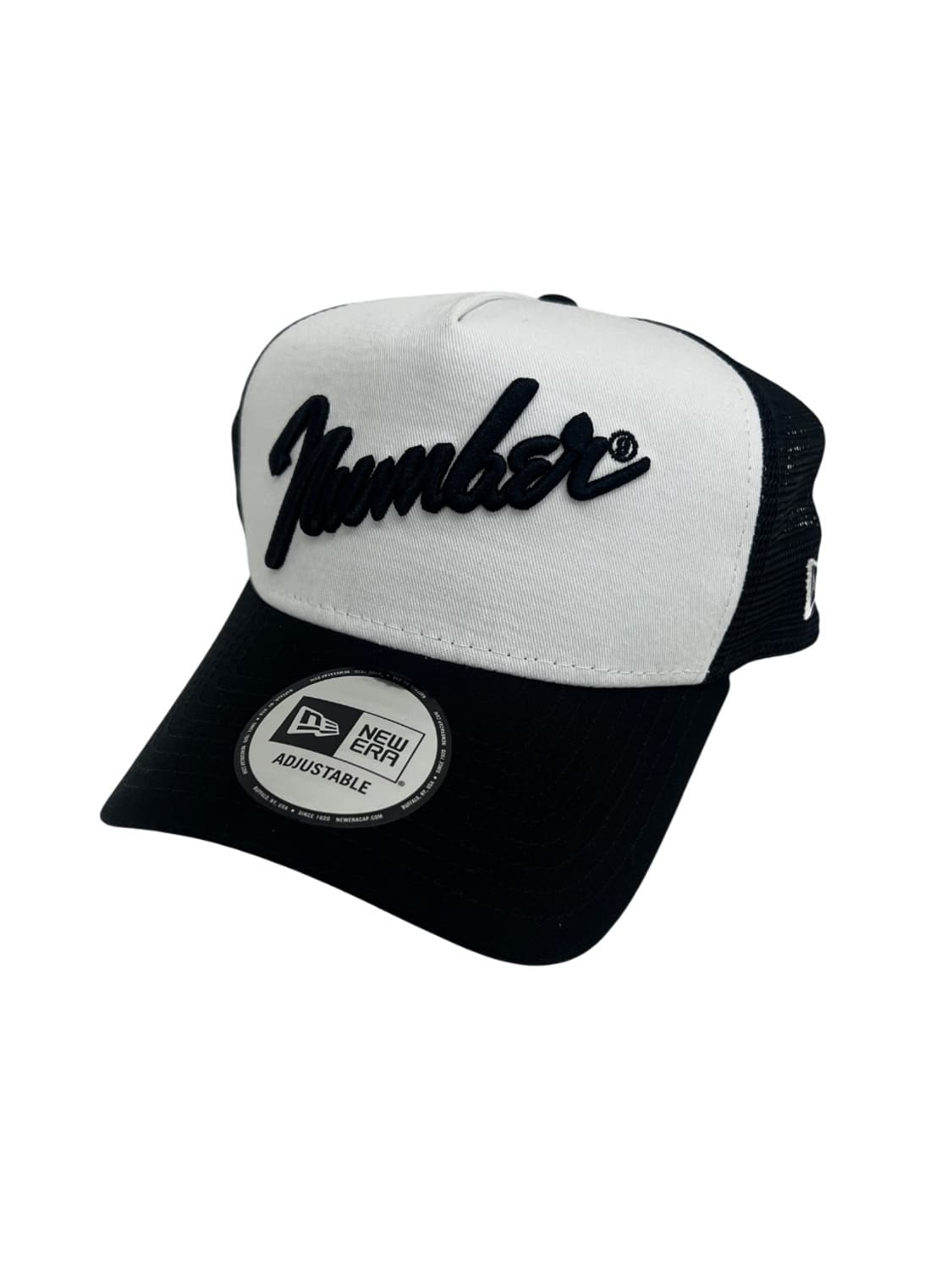 넘버나인 x 뉴에라 Number 자수 트러커 캡 상품이미지1