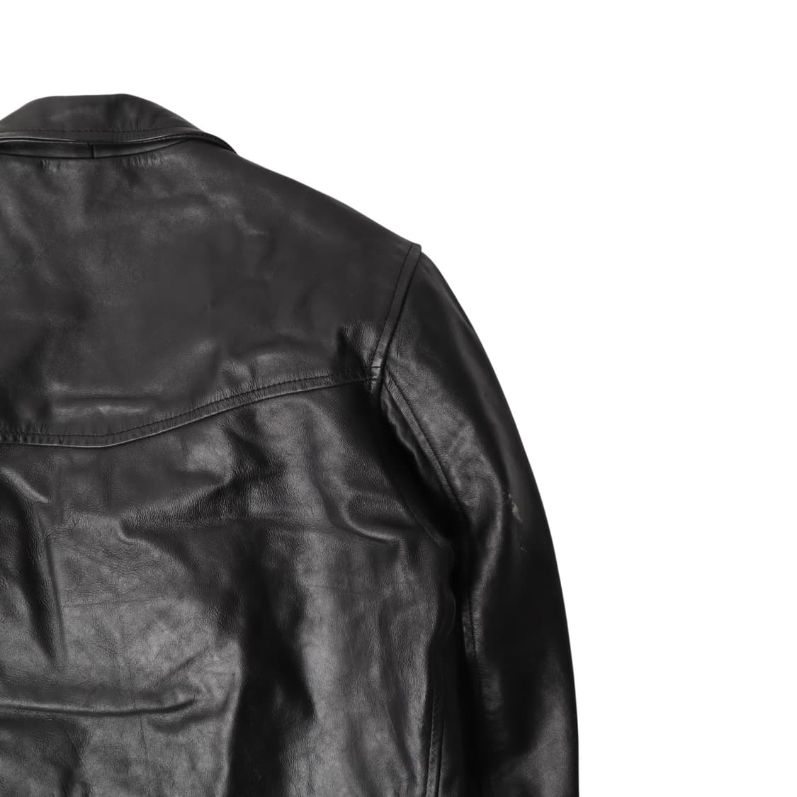 Horn works jpn 카우레더 라이더 바이커 자켓 상품이미지6