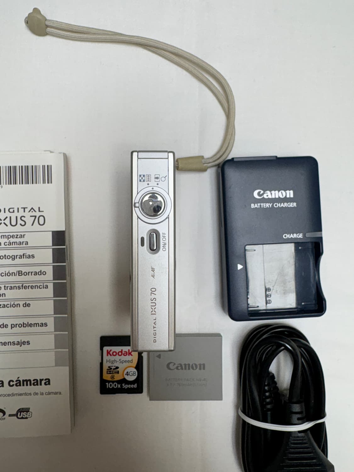 캐논 익서스70(ixus70) 빈티지 카메라 상품이미지5