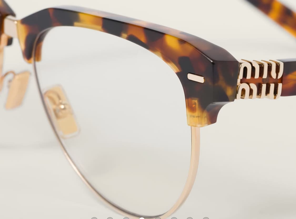 미우미우 뿔테안경 상품이미지6