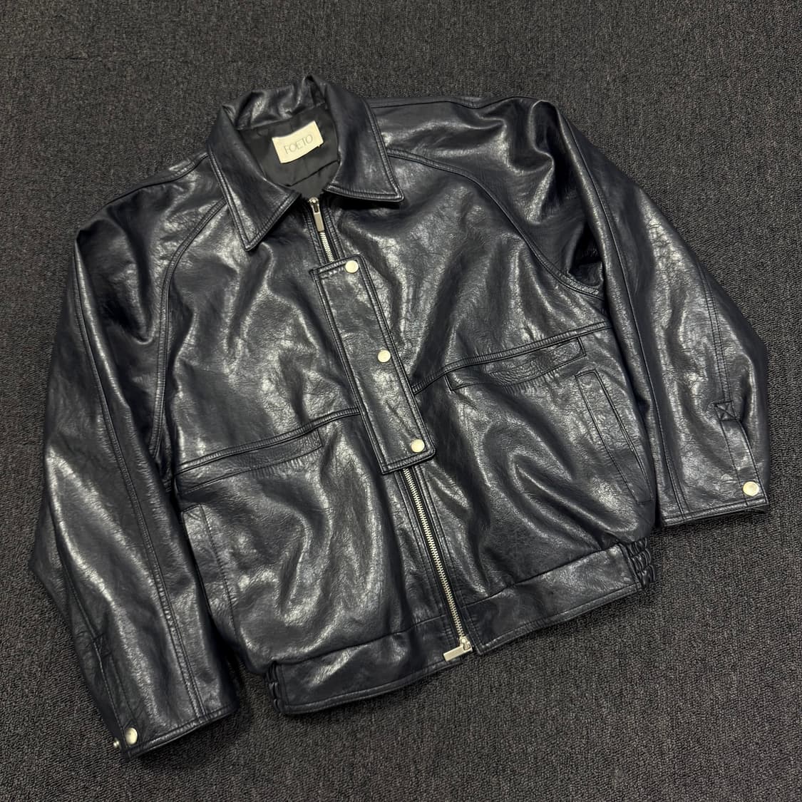 FOETO 포에토 레더자켓 상품이미지3