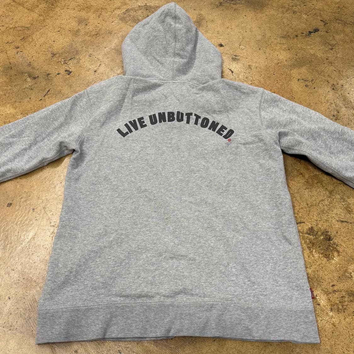 리바이스 그레이 후드집업 상품이미지4