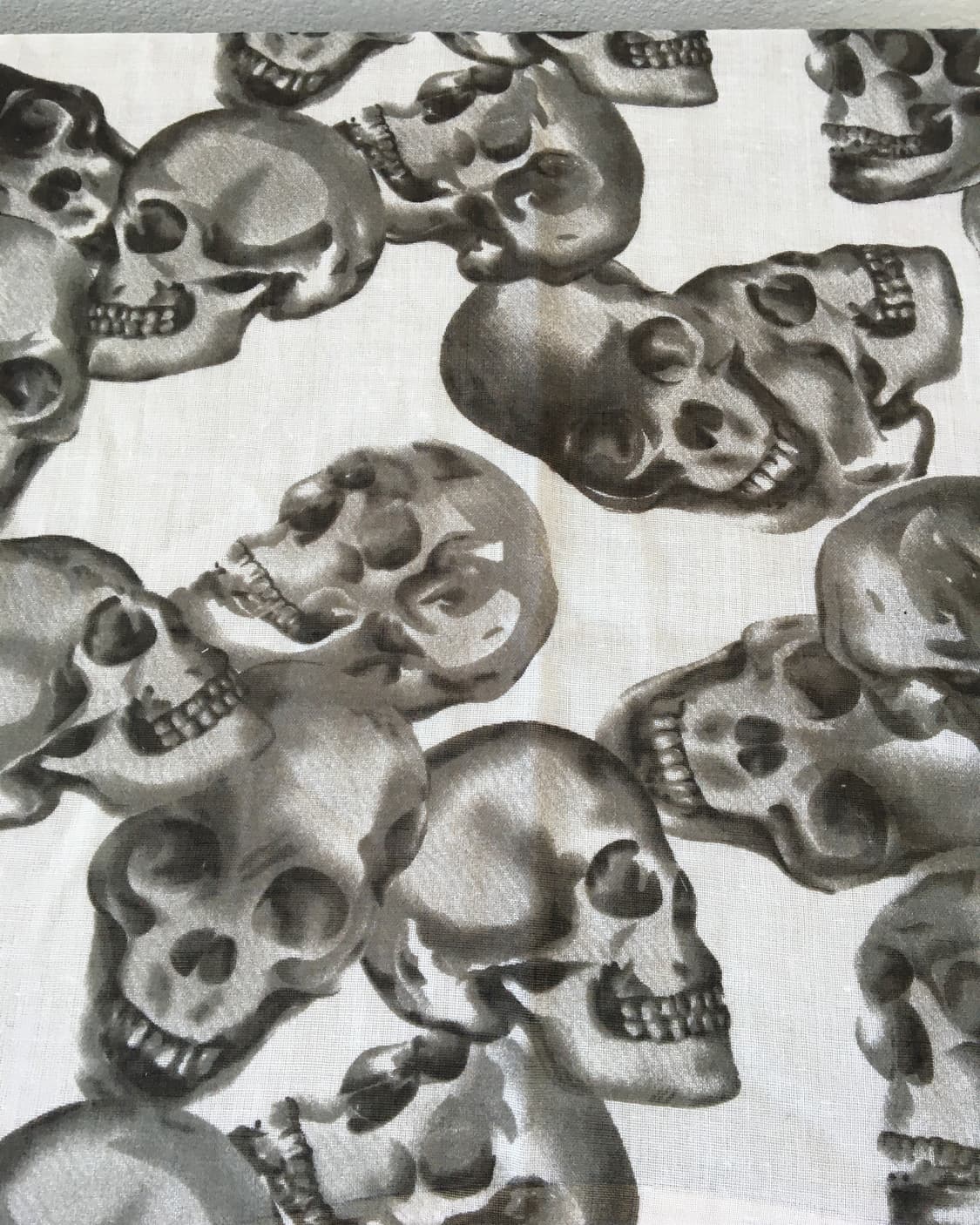 skull pattern scarf 상품이미지6