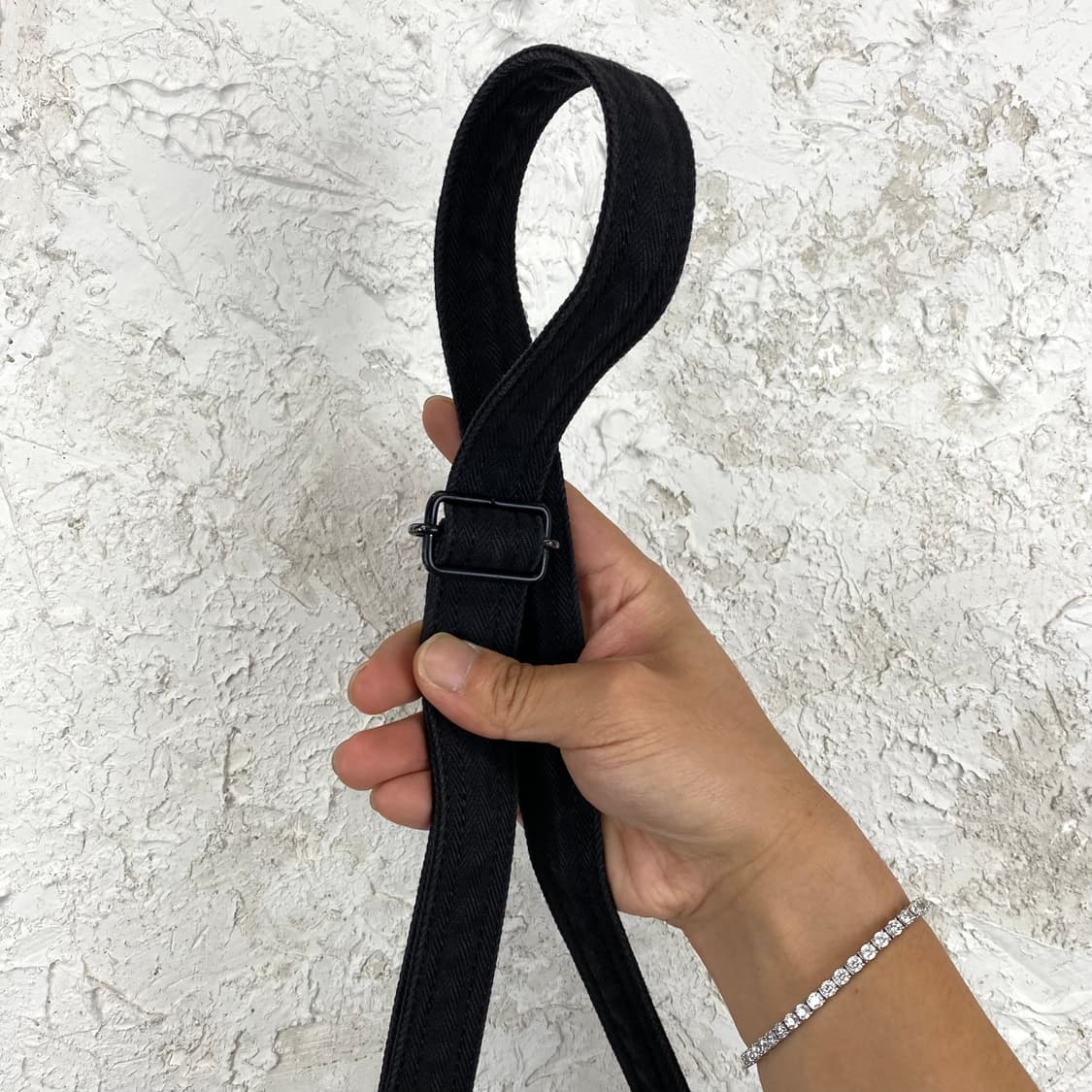 요시다 포터 블랙 캔버스 크로스 백 상품이미지4