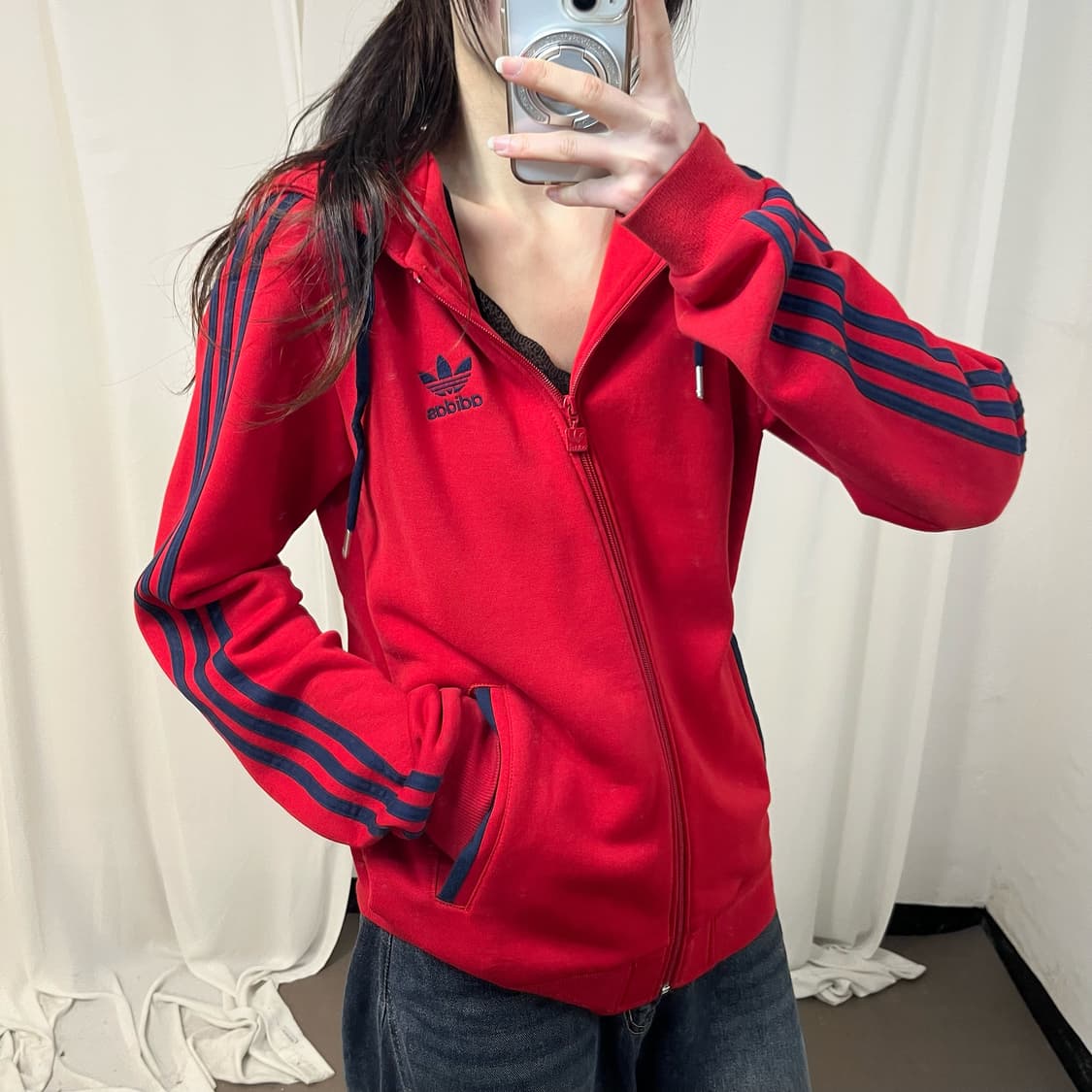Adidas Firebird zip-up hoodie 상품이미지2