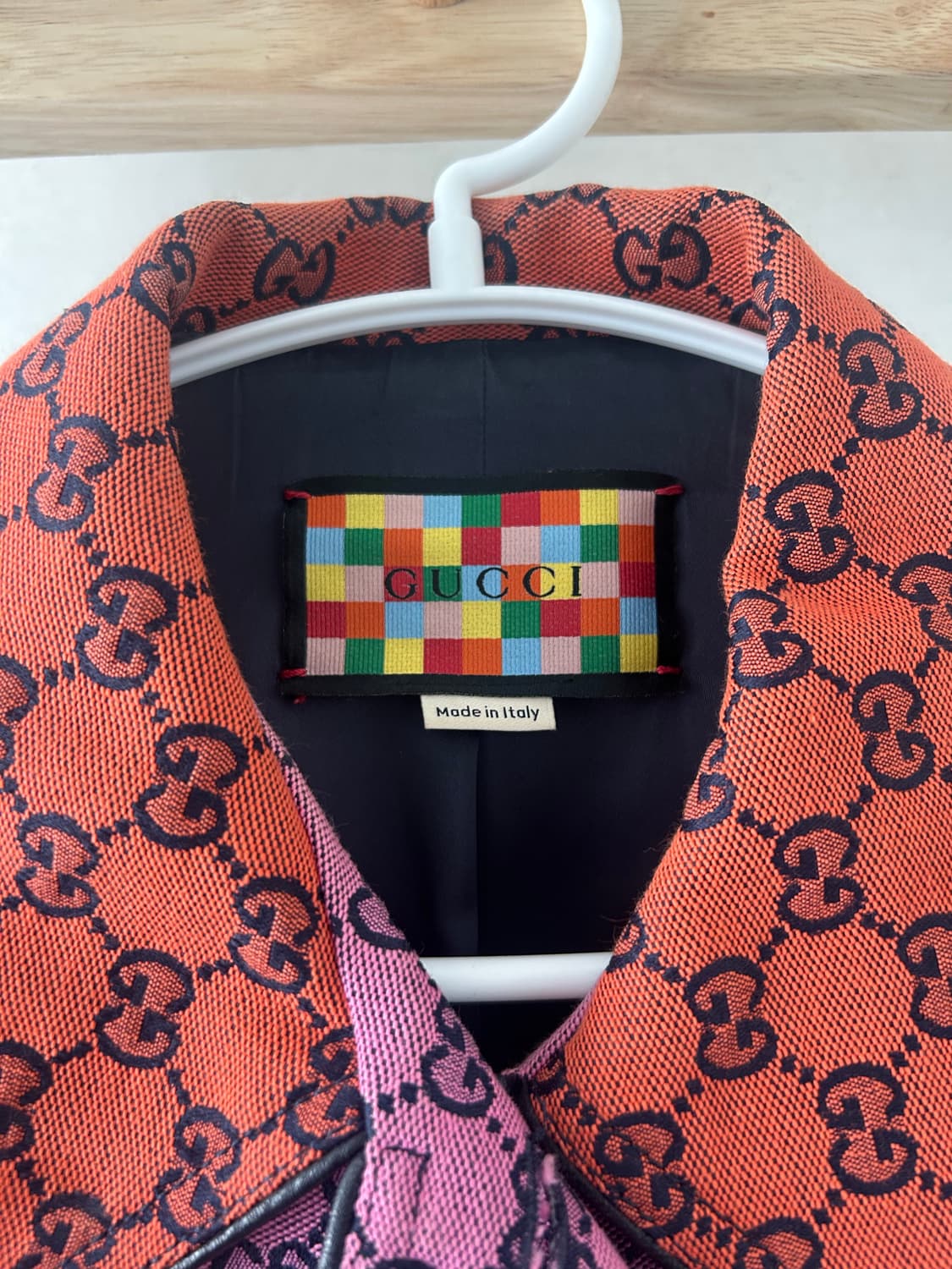 사라마리 X 구찌 파르코 멀티 컬러 크롭 자켓 익스클루시브 상품이미지6