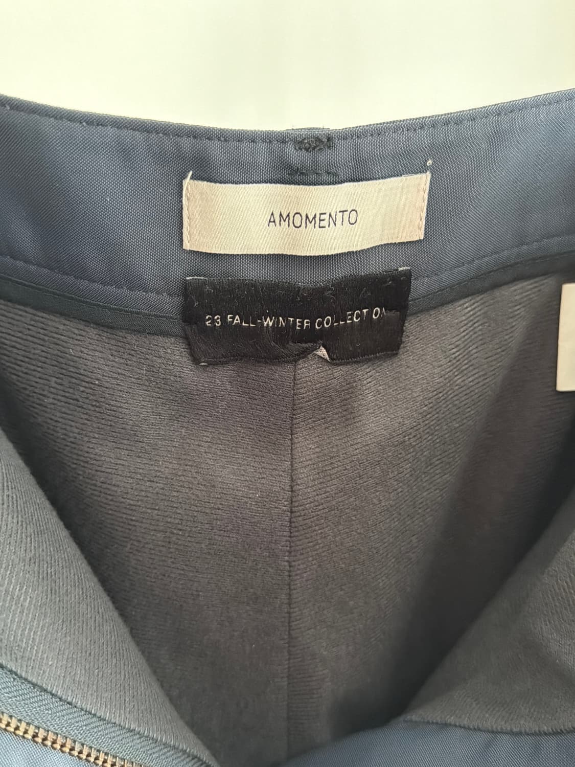 아모멘토 스트레이트 팬츠 dark navy 상품이미지5